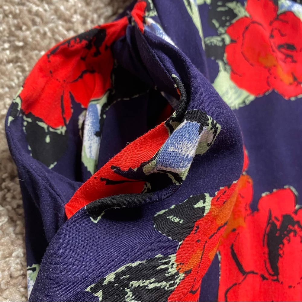 ASOS Rage Printed Tea Dress US 8 UK 12 - Picture 4 of 12